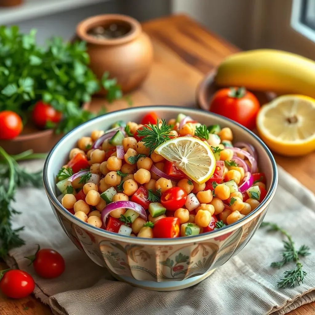 Ultimate Mediterranean Chickpea Salad with Herbs