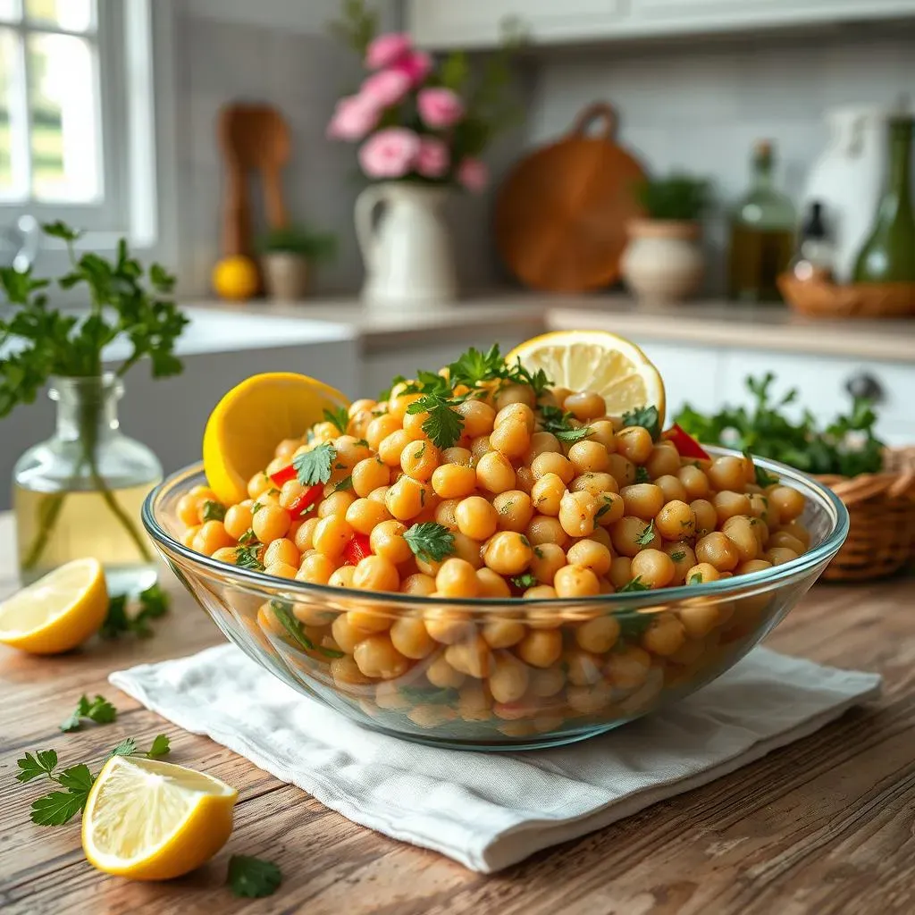 Ultimate Mediterranean Chickpea Salad with Lemon