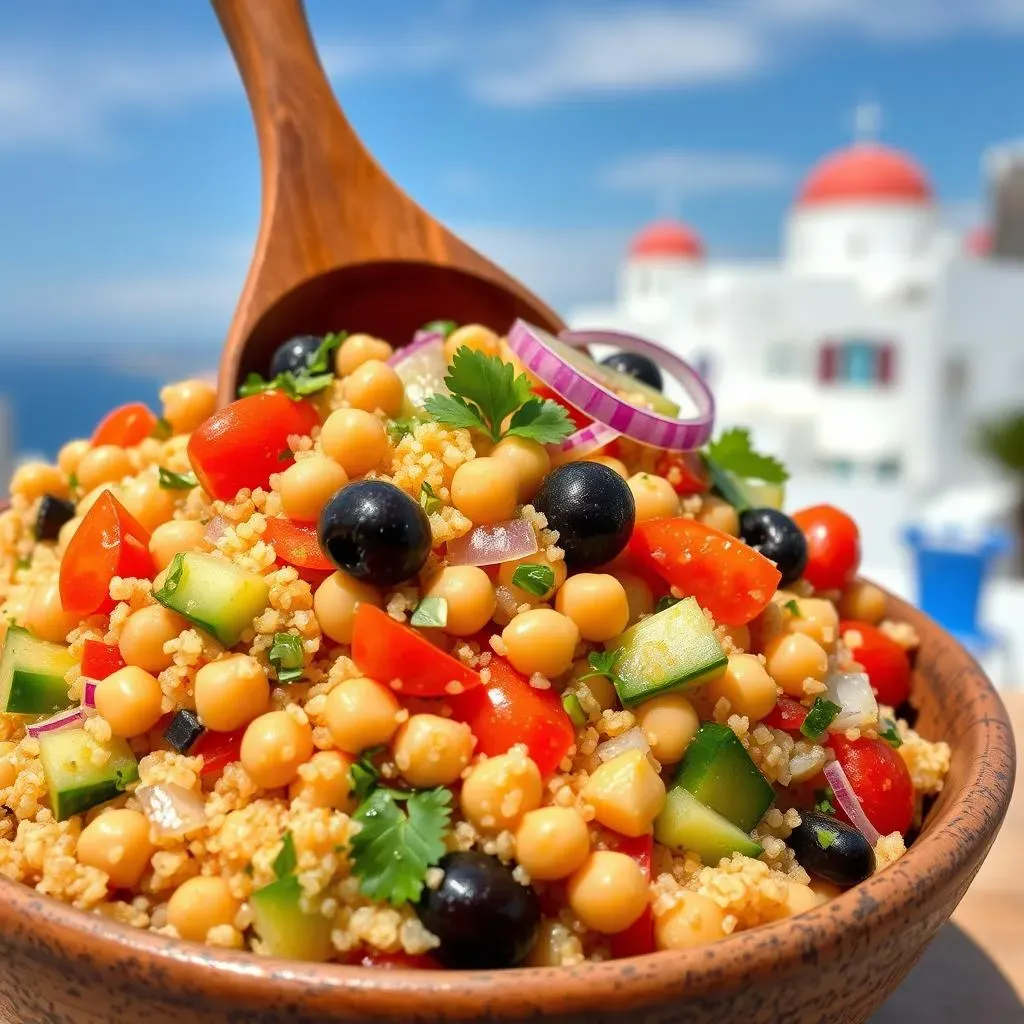 Ultimate Mediterranean Chickpea Salad with Quinoa