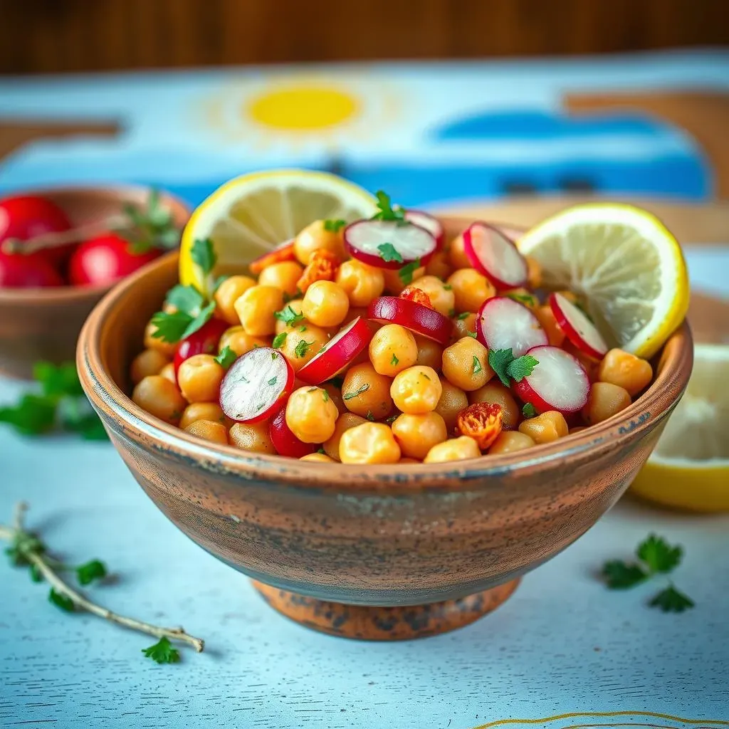 Ultimate Mediterranean Chickpea Salad with Radishes