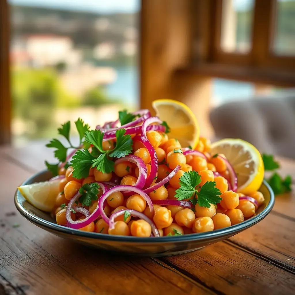 Ultimate Mediterranean Chickpea Salad with Red Onion