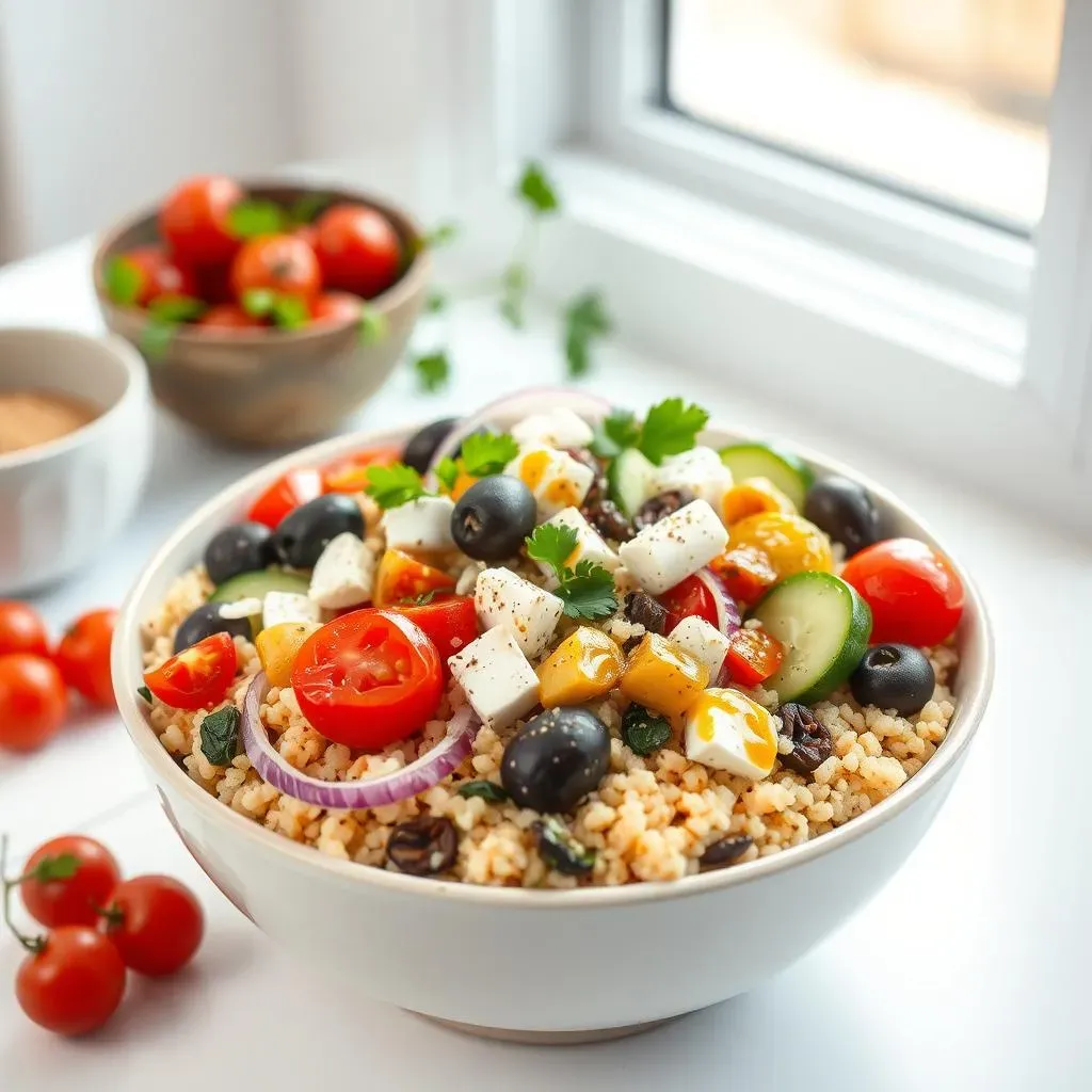 Ultimate Mediterranean Couscous Salad Meal Prep