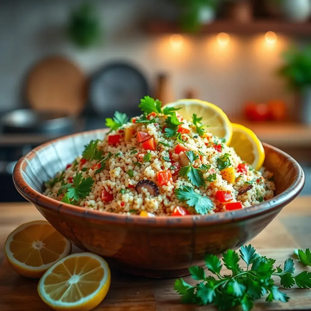 BEST Mediterranean Couscous Salad Recipe: Super Easy & Quick