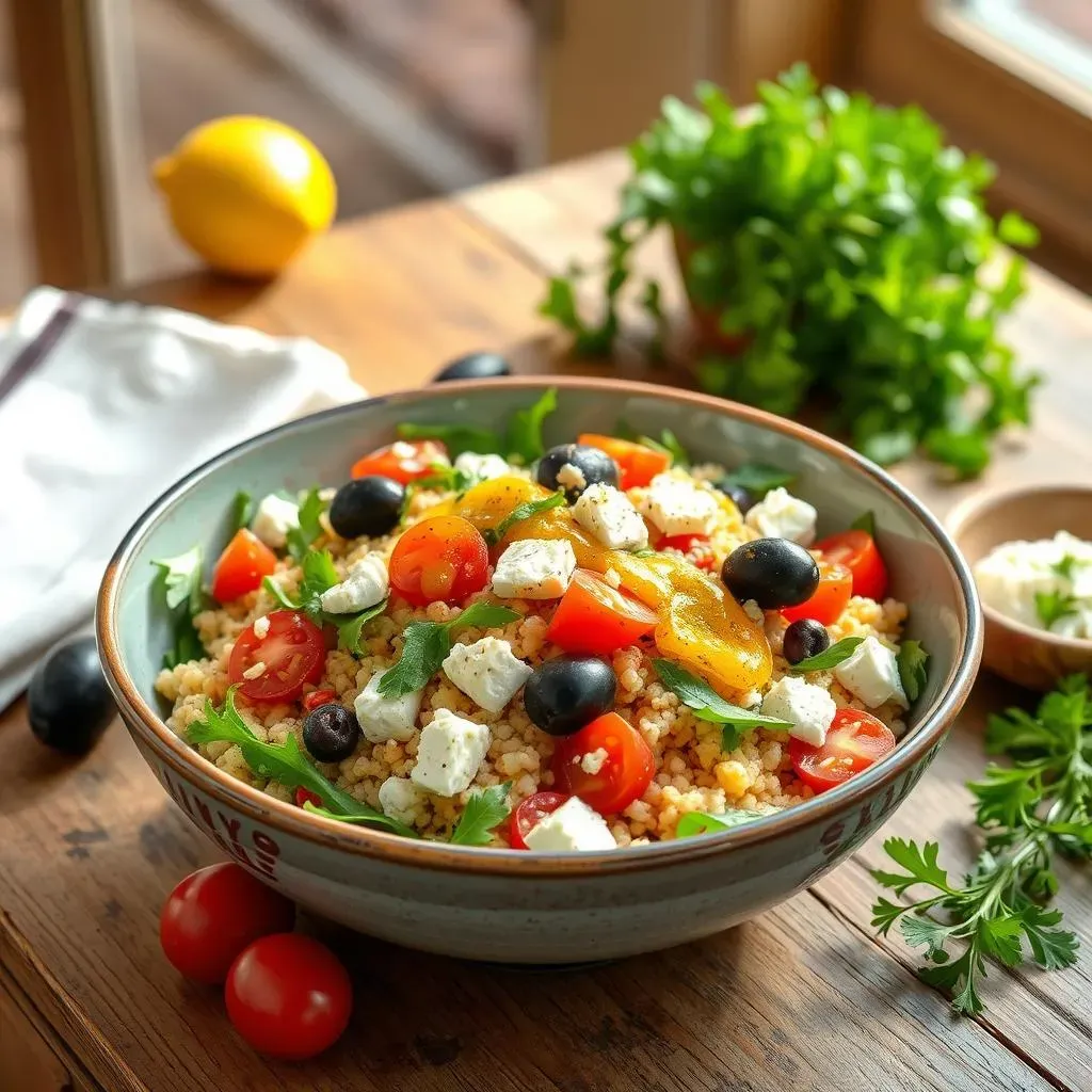 Mediterranean Couscous Salad with Arugula: A Flavorful Adventure