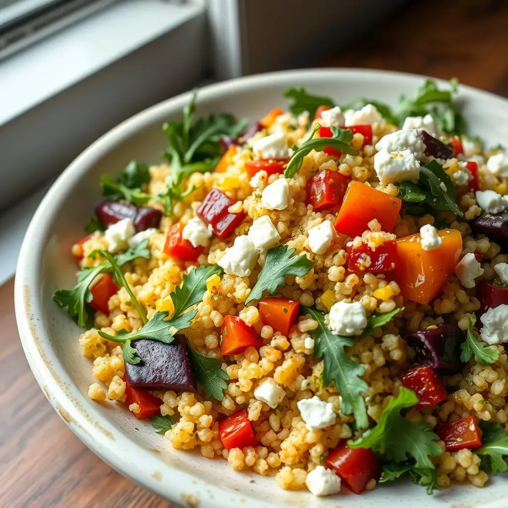 Mediterranean Couscous Salad with Arugula: Serving and Storage Tips