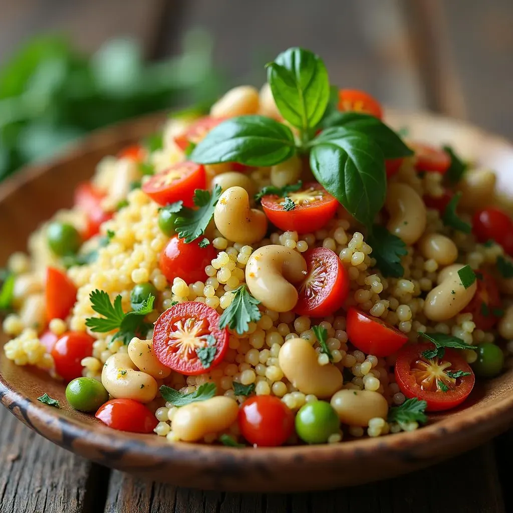 Ultimate Mediterranean Couscous Salad with Beans