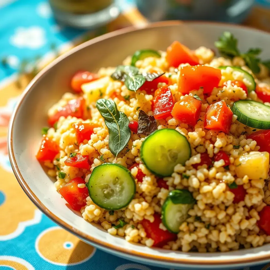 Mediterranean Couscous Salad with Cucumber: A Flavorful Journey