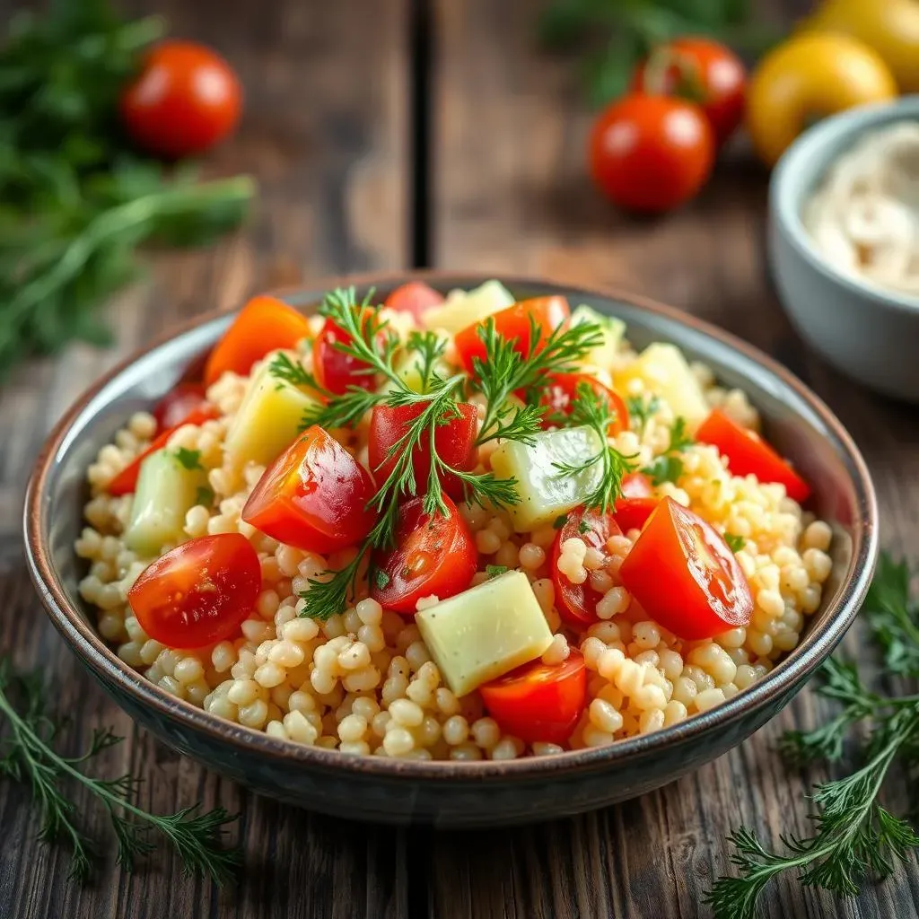 Mediterranean Couscous Salad with Dill: A Flavorful Journey