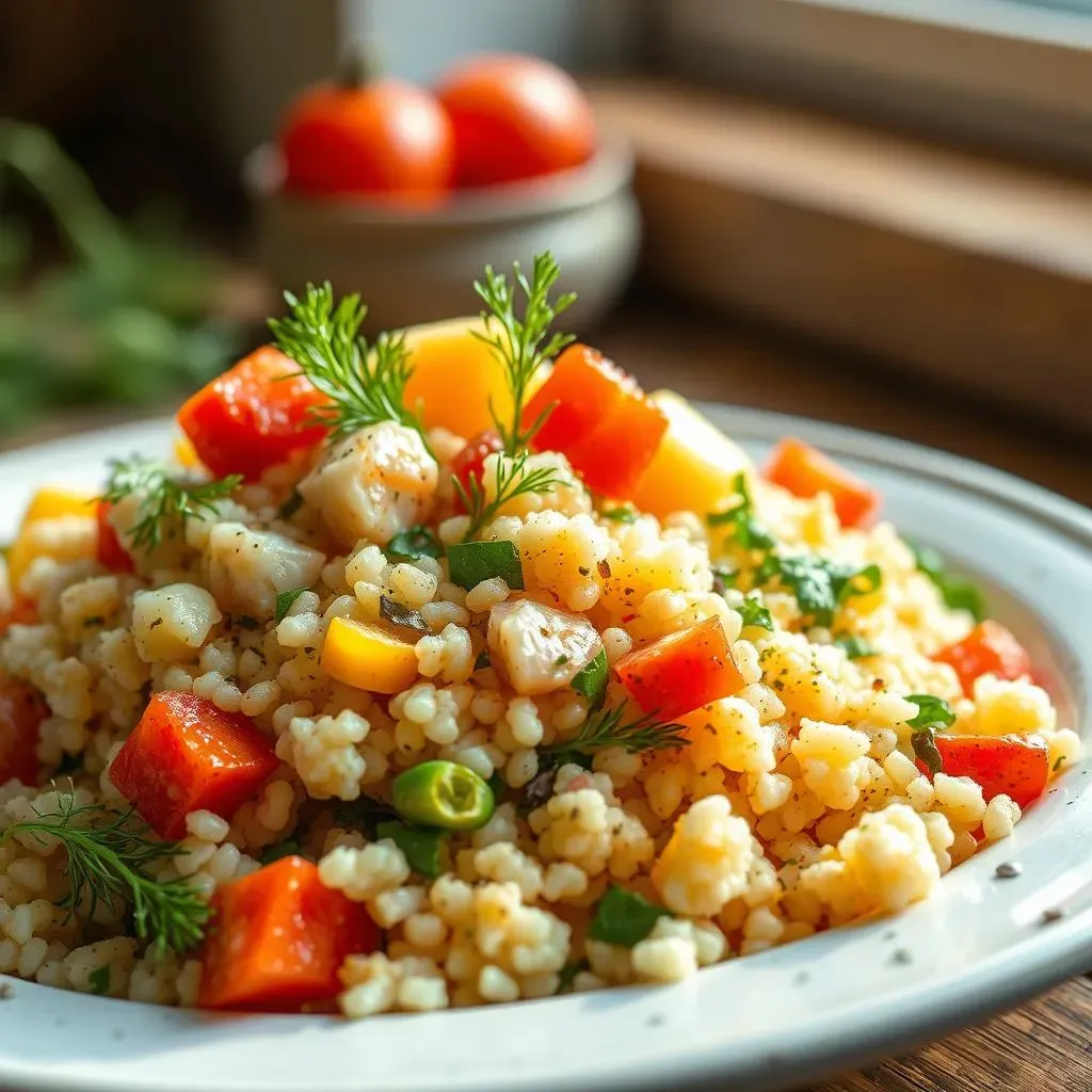 Ultimate Mediterranean Couscous Salad with Dill