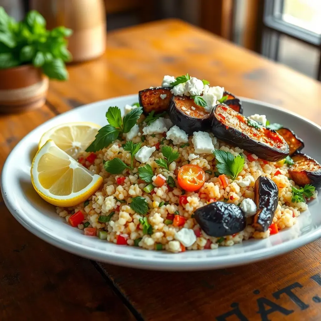 Ultimate Mediterranean Couscous Salad with Eggplant