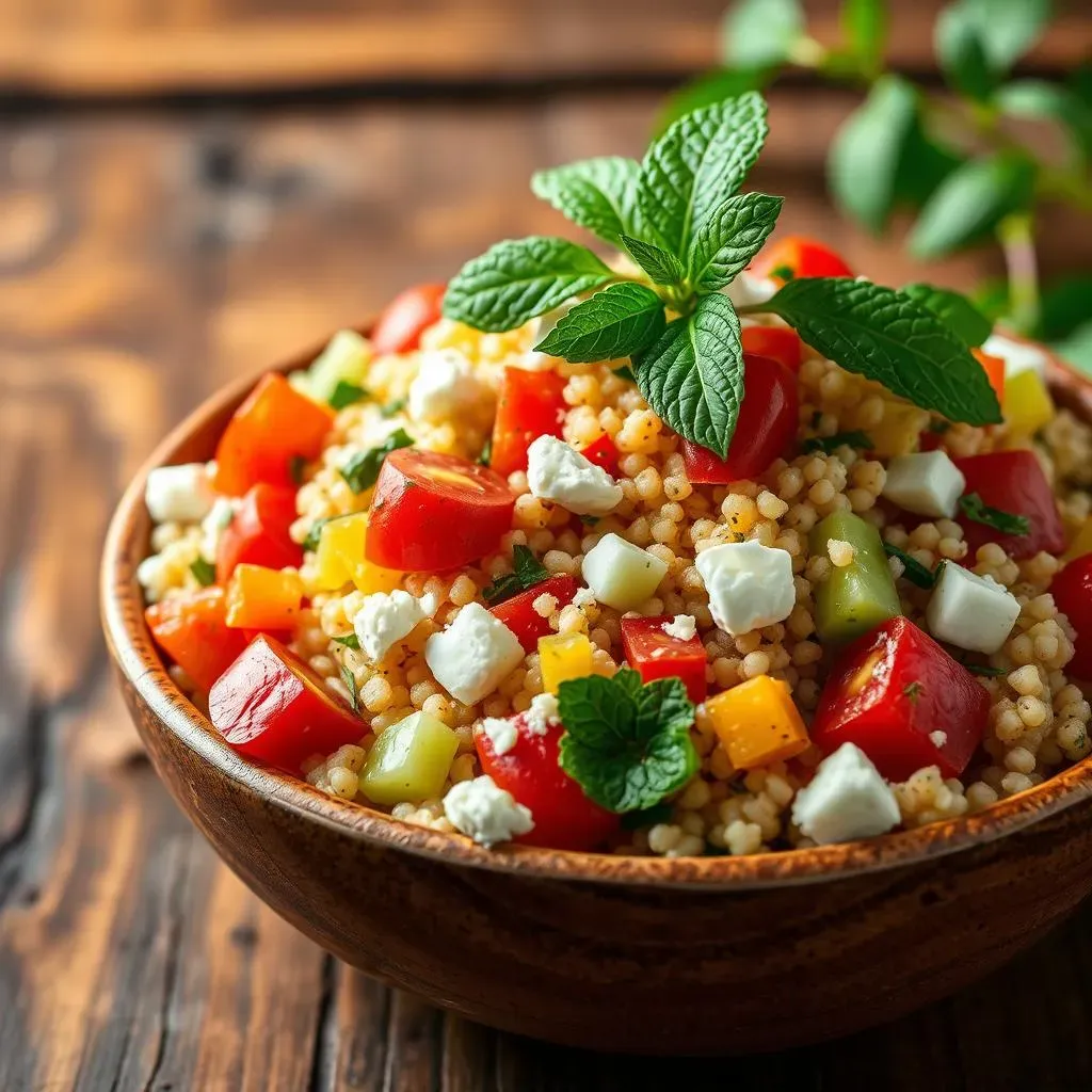 Ultimate Mediterranean Couscous Salad with Mint