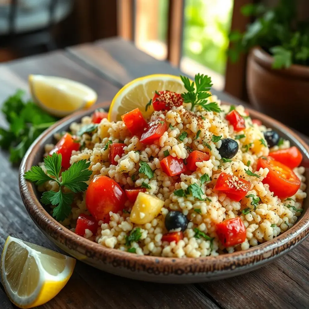 Ultimate Mediterranean Couscous Salad with Parsley