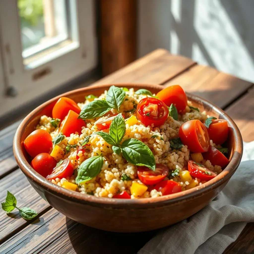 Mediterranean Couscous Salad with Tomatoes: A Flavorful Journey