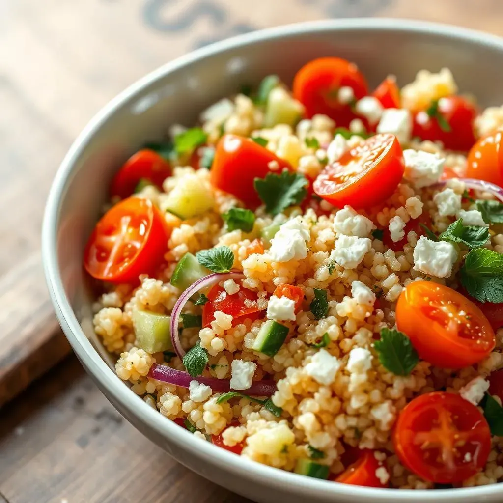 Ultimate Mediterranean Couscous Salad with Tomatoes