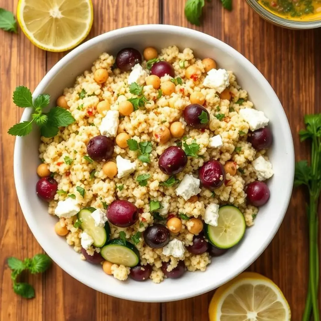 Mediterranean Couscous Salad with Zucchini: A Flavorful Feast