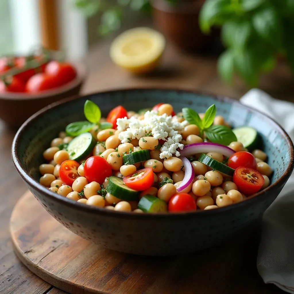 Ultimate Mediterranean Dish Bean Salad Recipe: Fresh &amp; Easy!