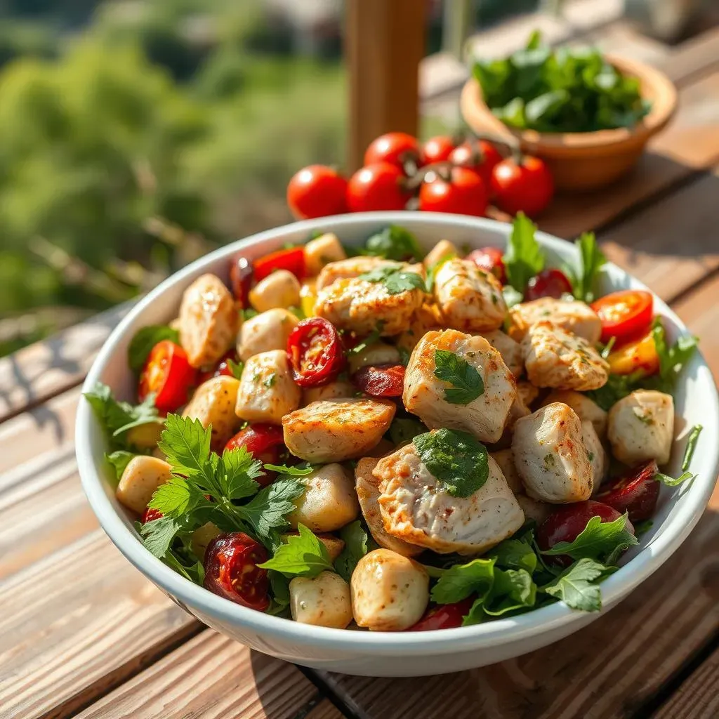Ultimate Mediterranean Dish Chicken Salad: Healthy &amp; Delicious