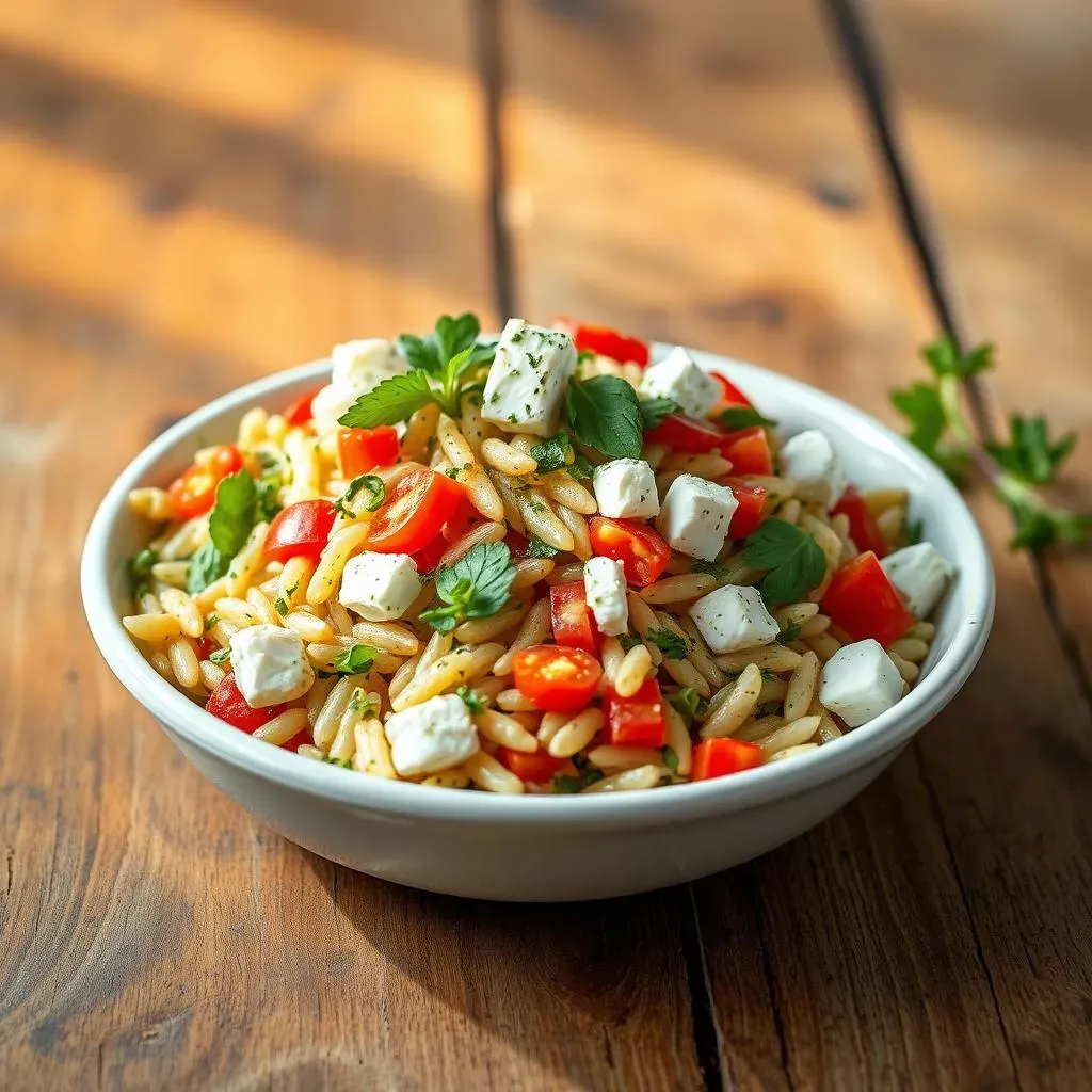 Mediterranean Greek Orzo Salad with Feta: The Basics