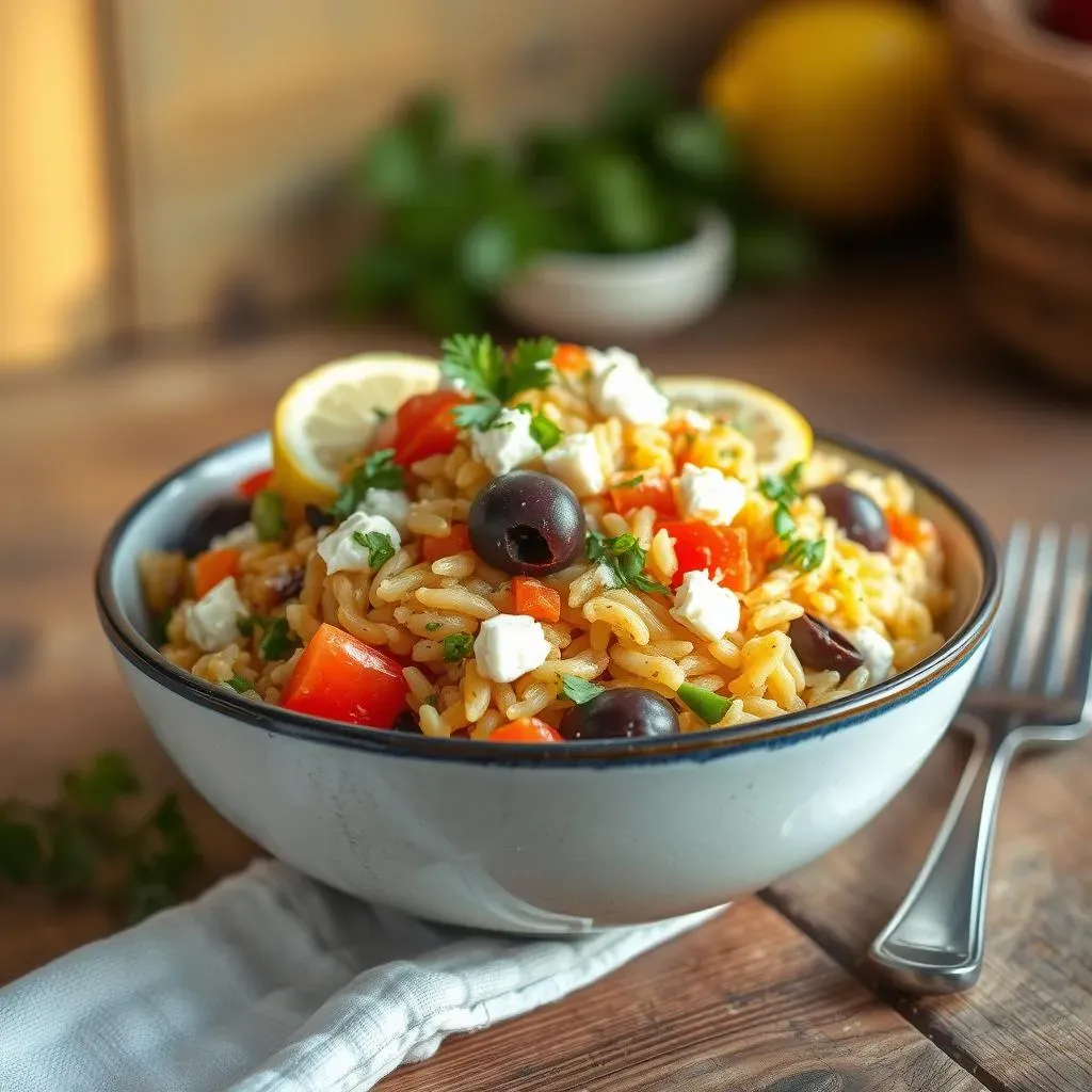 Ultimate Mediterranean Greek Orzo Salad Recipe