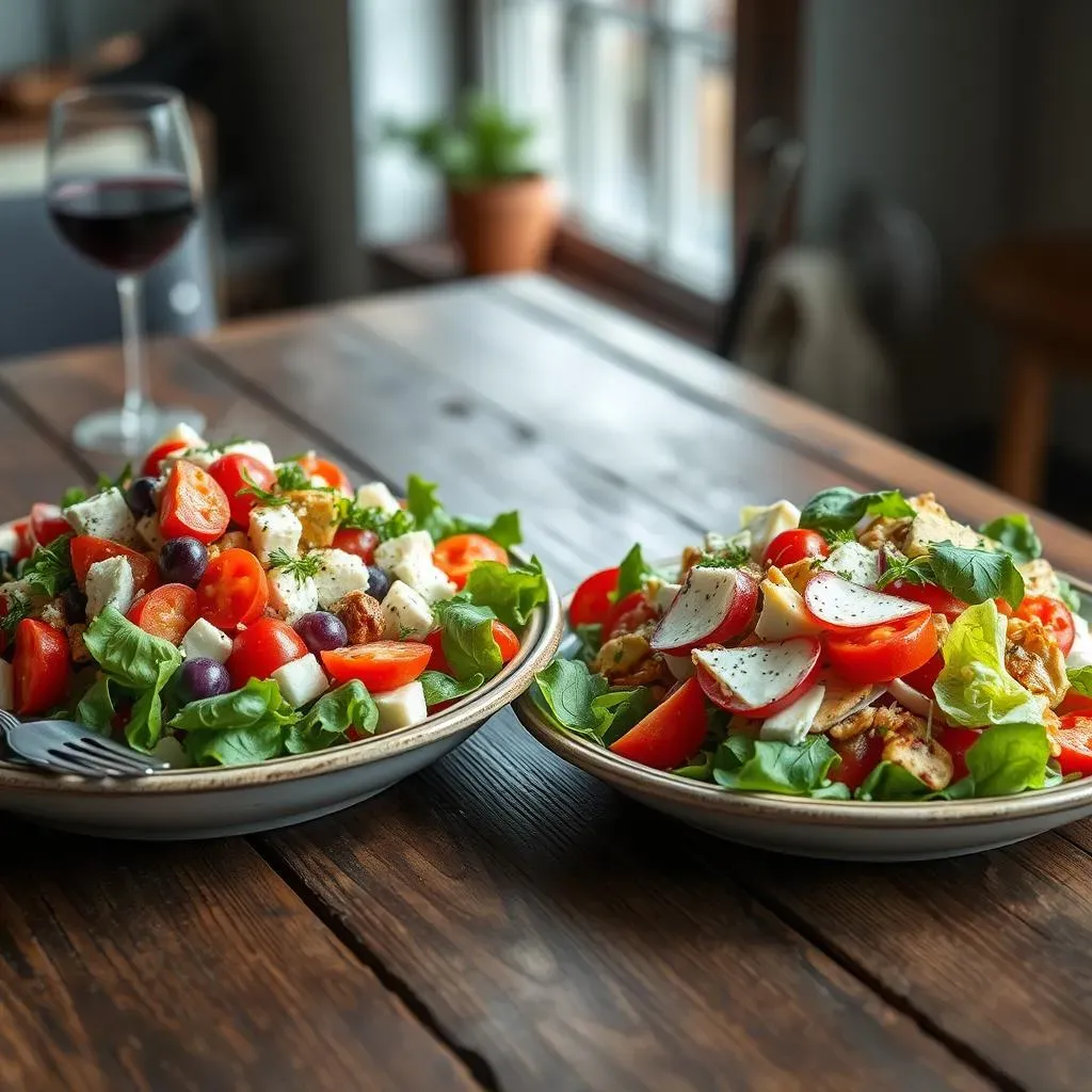 Ultimate Mediterranean Greek Salad vs Caesar Salad