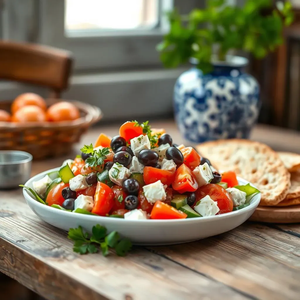 Ultimate Mediterranean Greek Salad with Capers