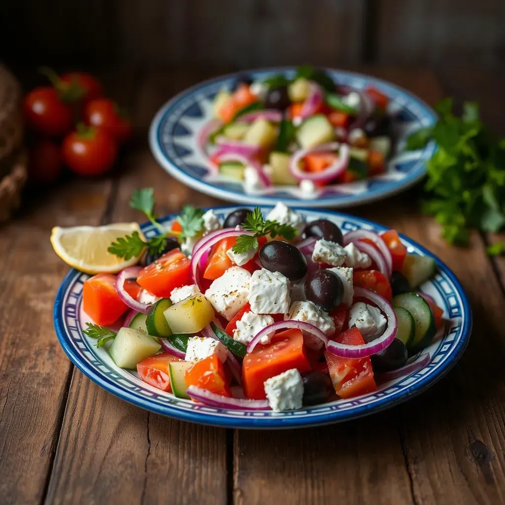 Ultimate Mediterranean Greek Salad with Cucumber