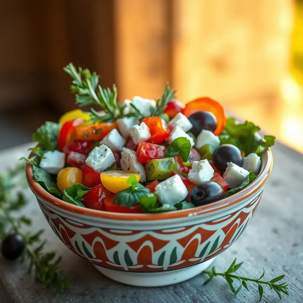 Ultimate Mediterranean Greek Salad with Olives