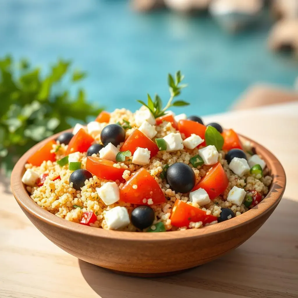 Mediterranean Greek Salad with Quinoa: A Flavorful Twist on a Classic