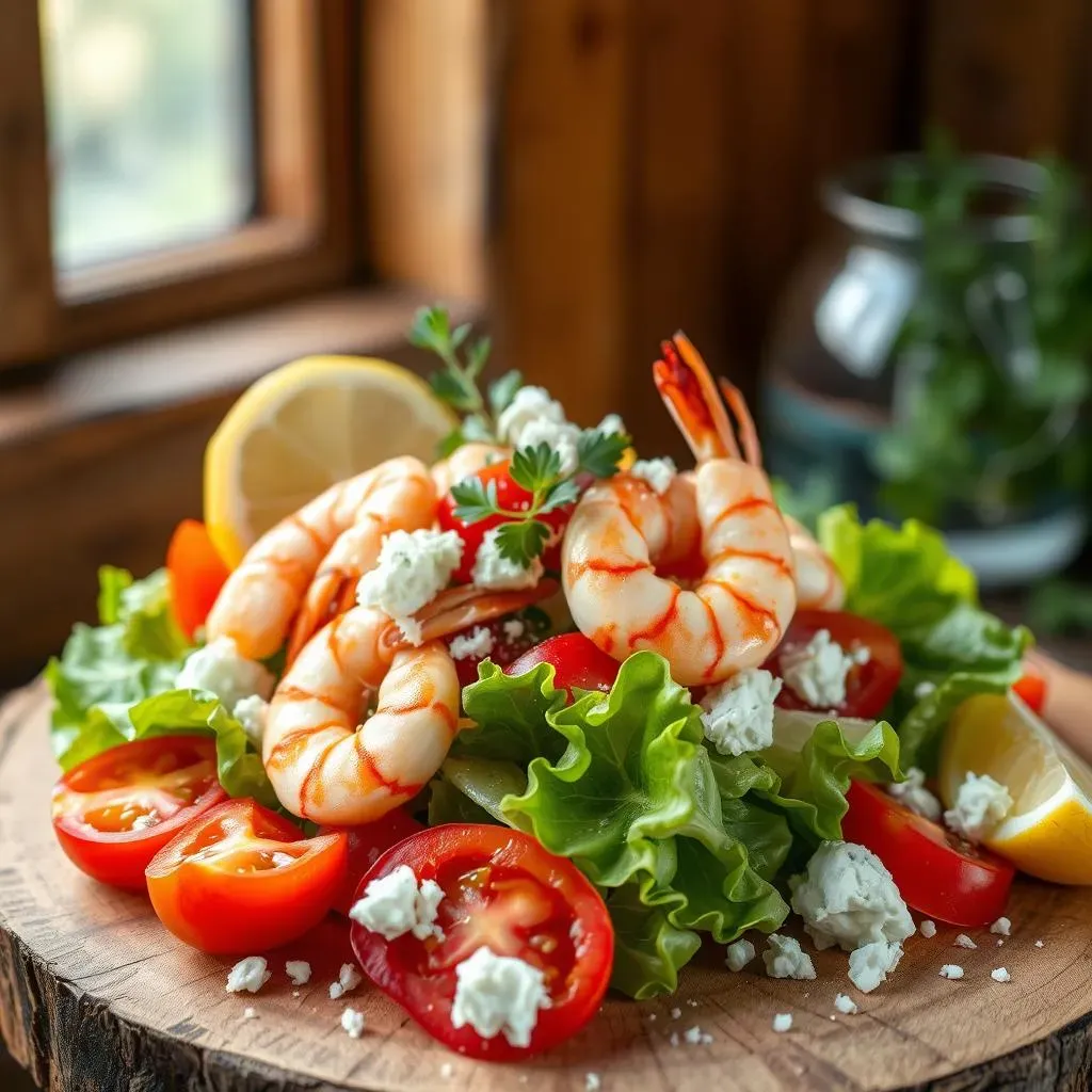 Mediterranean Greek Salad with Shrimp: A Flavorful Fusion