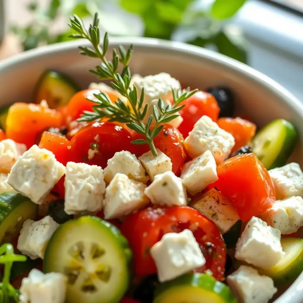 Ultimate Mediterranean Greek Salad (No Olives)