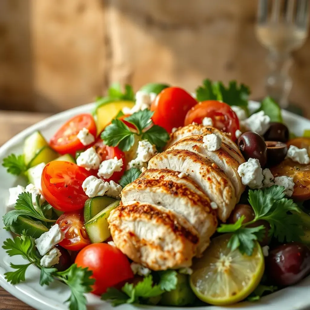 The Ultimate Mediterranean Grilled Chicken Salad Recipe