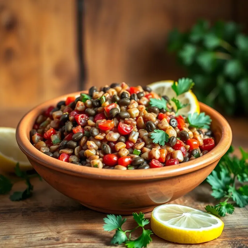 Mediterranean Lentil Salad with Capers: Variations and Serving Ideas