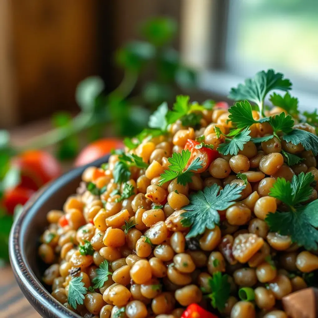 Ultimate Mediterranean Lentil Salad with Parsley Recipe