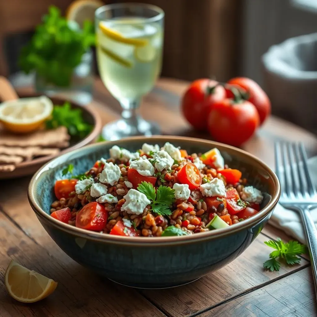 Mediterranean Lentil Salad with Tomatoes: Storage, Swaps and Serving