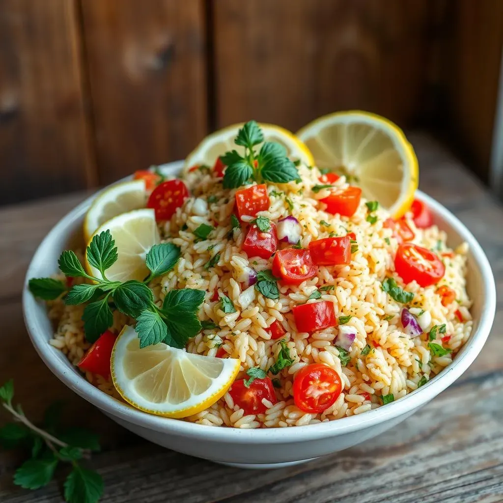 Absolute Mediterranean orzo salad gluten free recipe