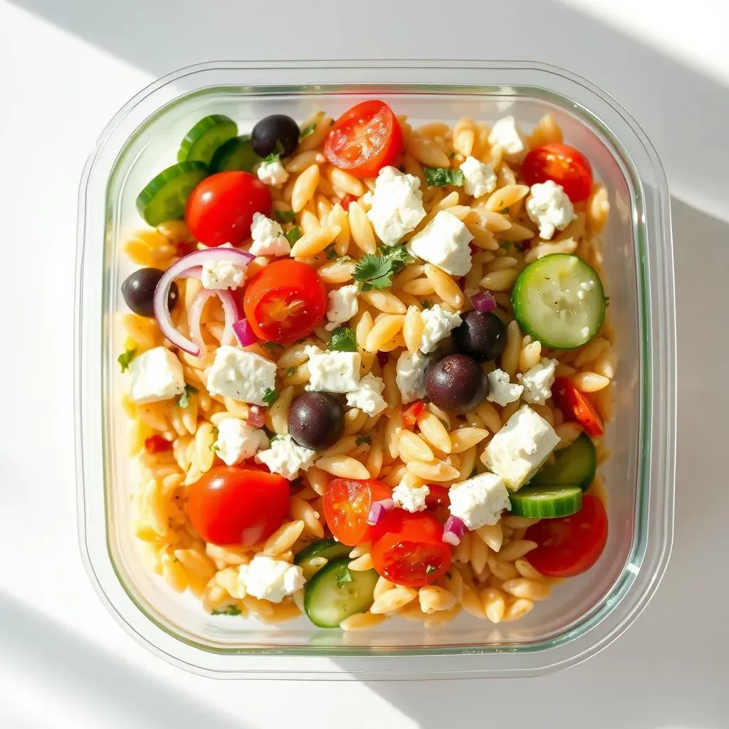 Ultimate Mediterranean Orzo Salad Meal Prep: Easy & Fresh