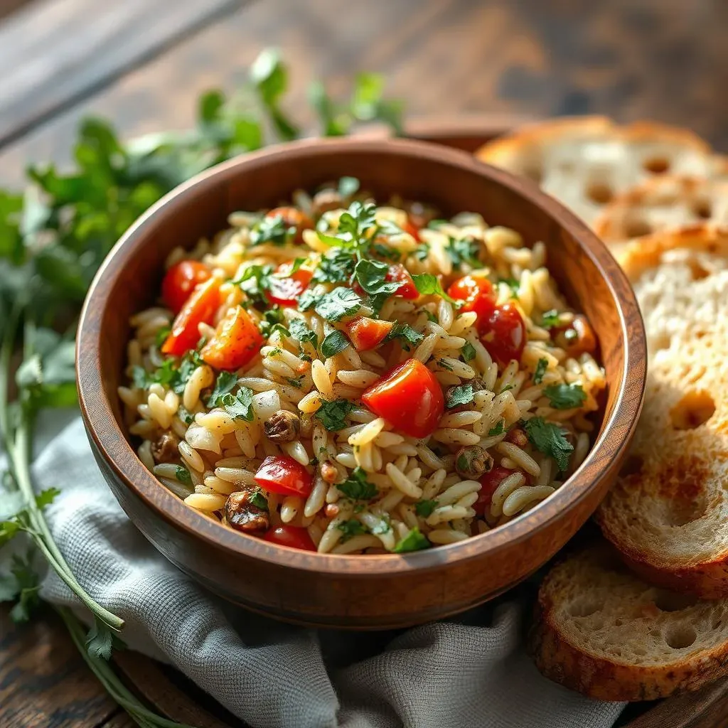 Mediterranean Orzo Salad: Tips and Serving