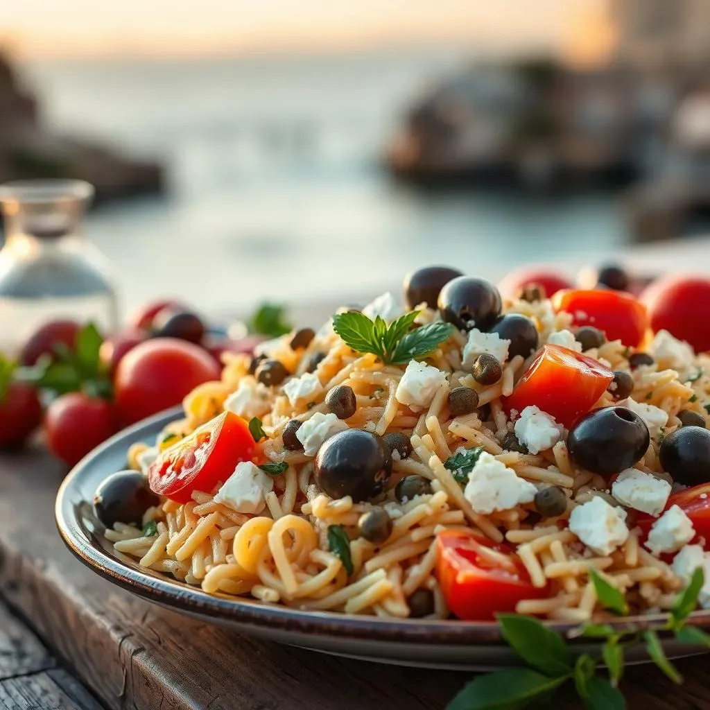 Mediterranean Orzo Salad with Capers: A Super Side Dish