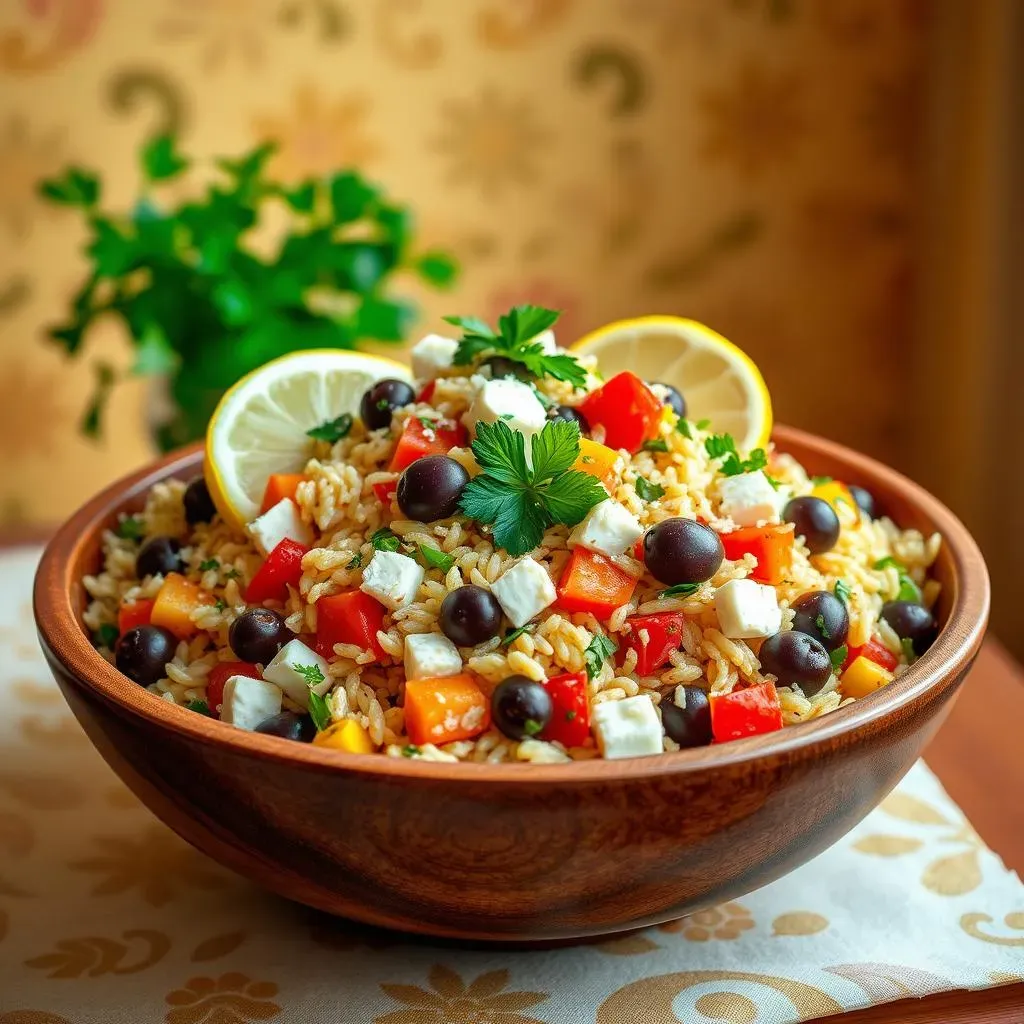 Amazing Mediterranean Orzo Salad with Lemon: Recipe