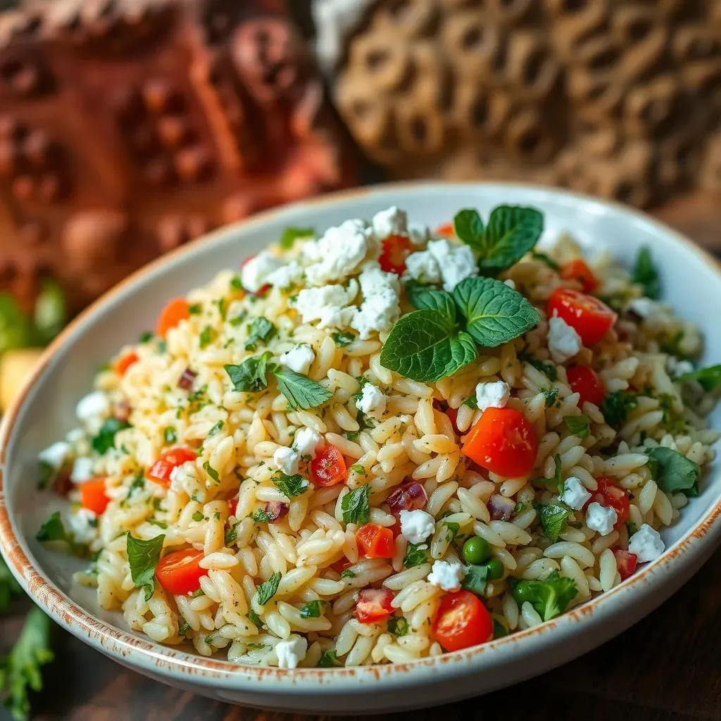 Ultimate Mediterranean orzo salad with parsley Recipe