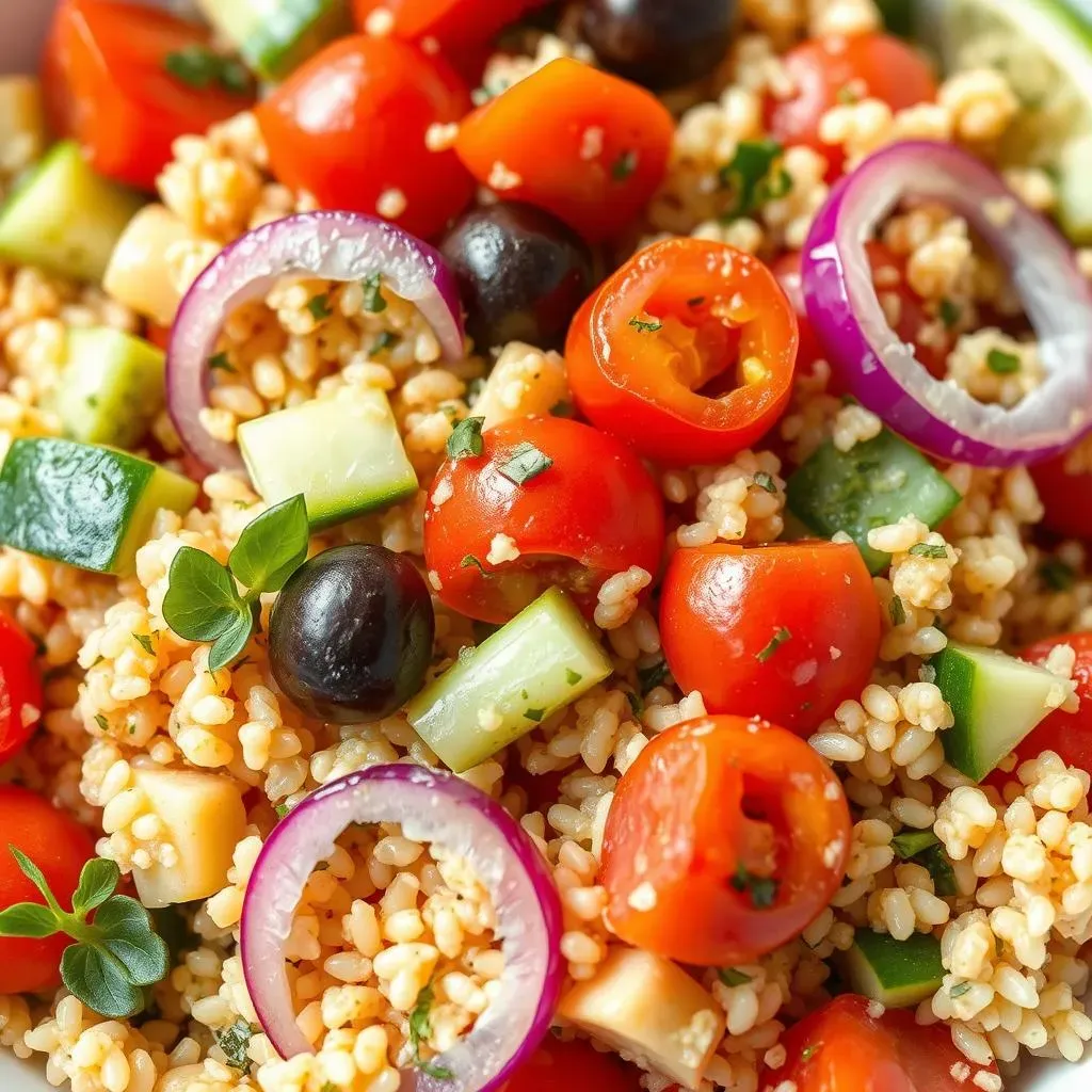 Ultimate Mediterranean Orzo Salad with Quinoa Recipe