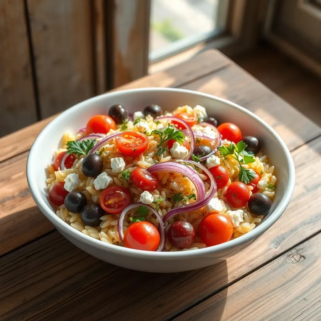 Amazing Mediterranean Orzo Salad with Red Onion Recipe