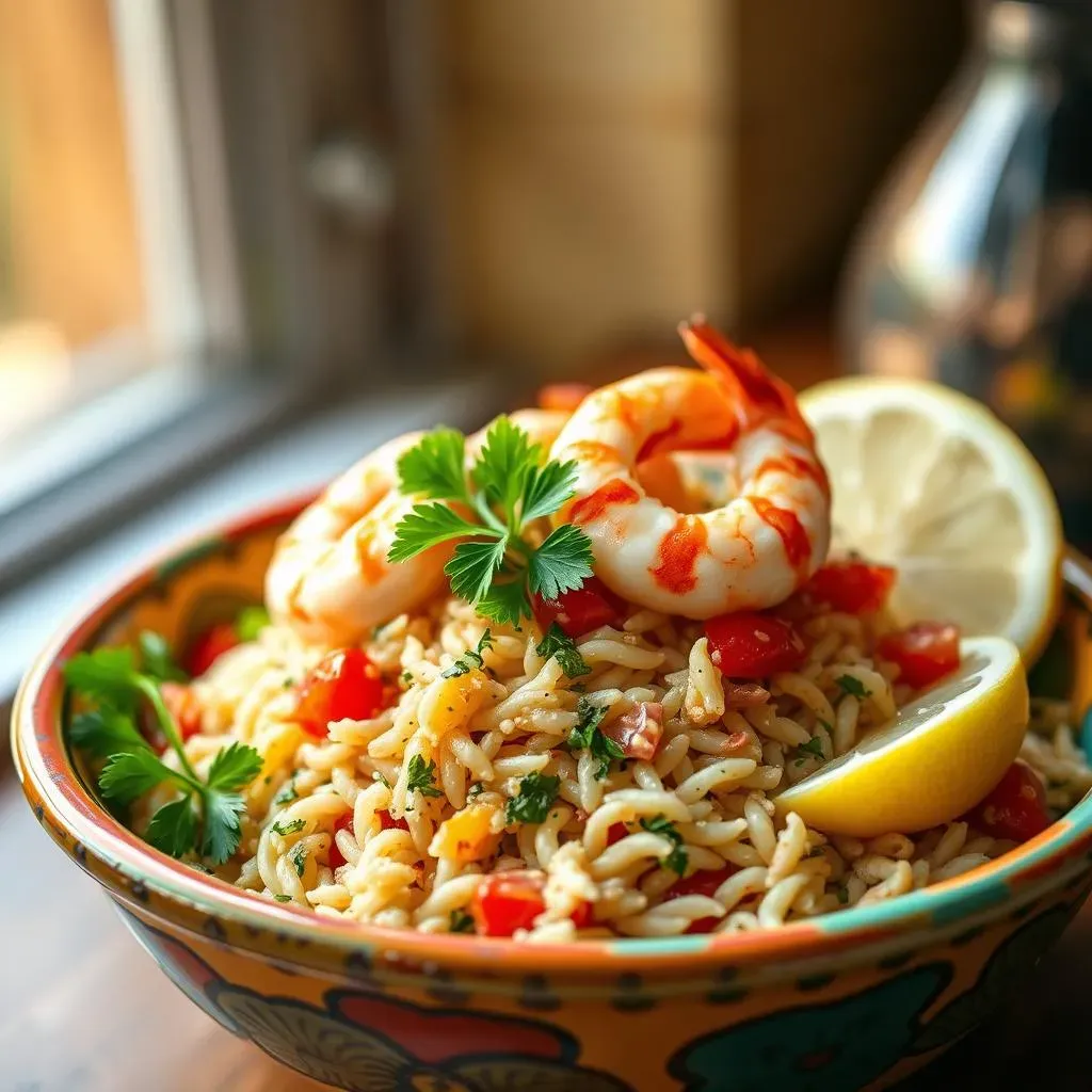 Ultimate Mediterranean Orzo Salad with Shrimp Recipe