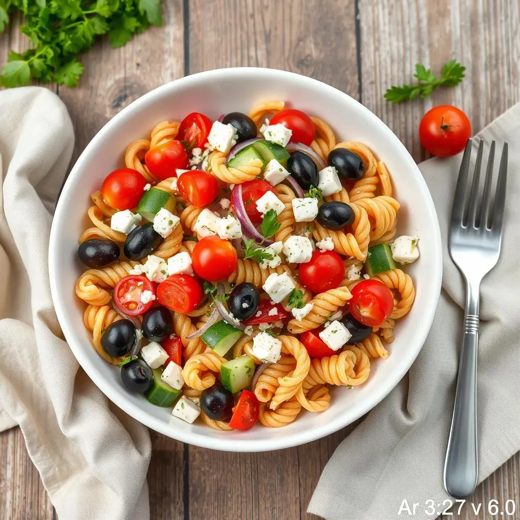 Ultimate Mediterranean Pasta Salad for Weight Loss