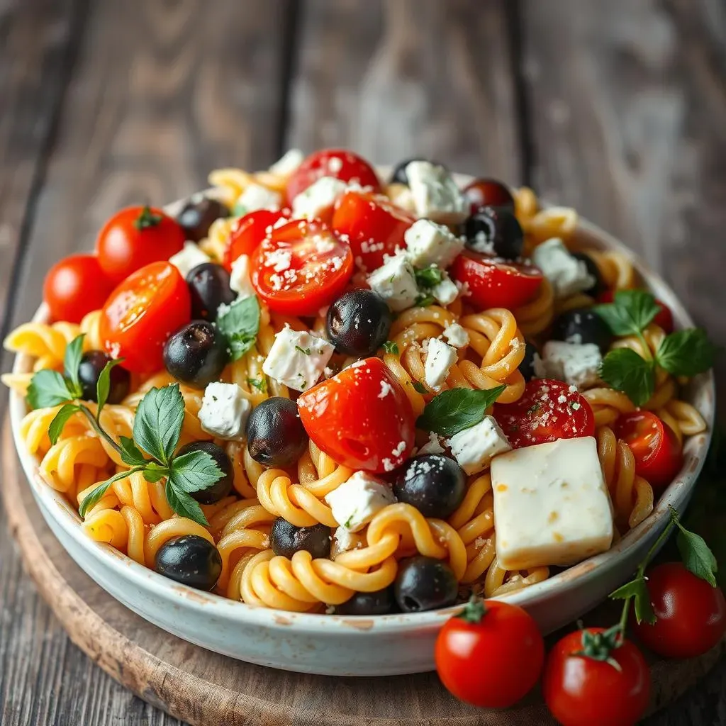 Amazing Mediterranean pasta salad gluten free: Easy Recipe