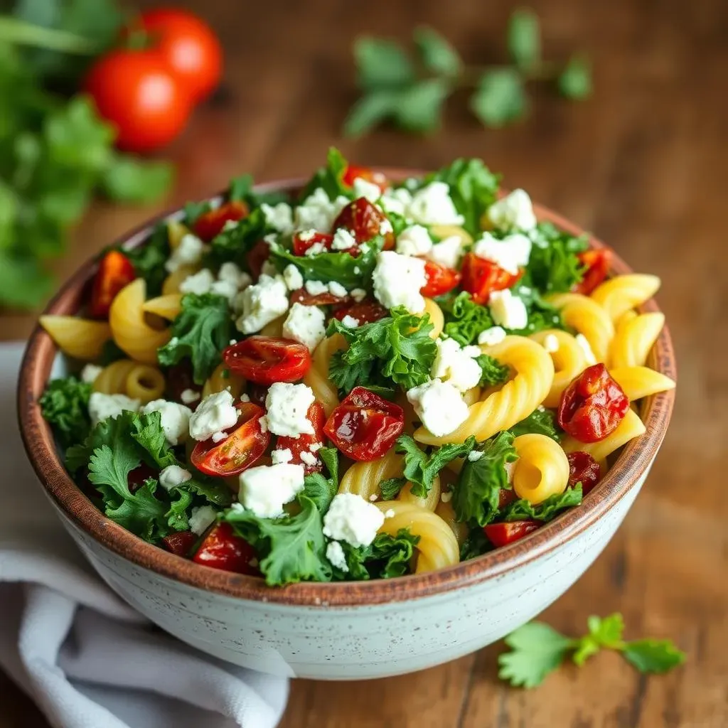 Ultimate Mediterranean Pasta Salad Kale Recipe