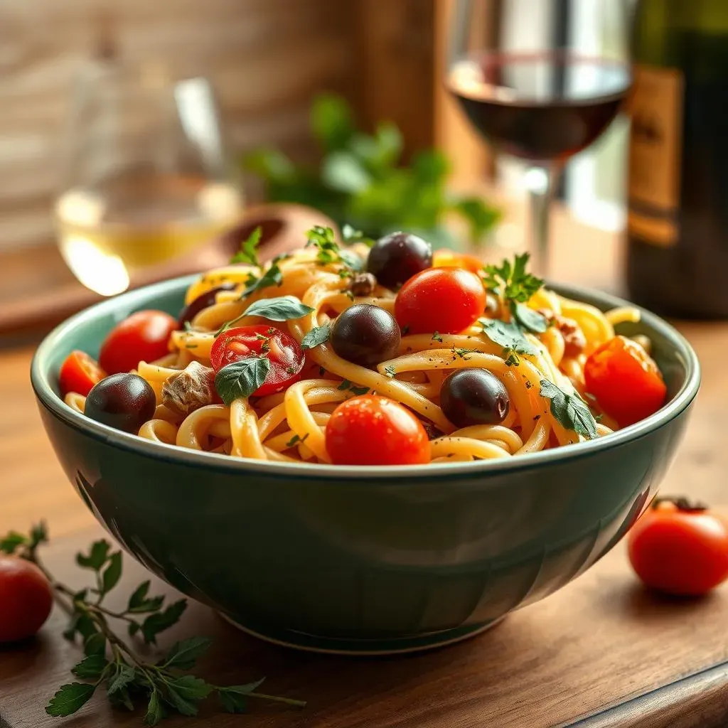 Mediterranean Pasta Salad: Variations and Storage