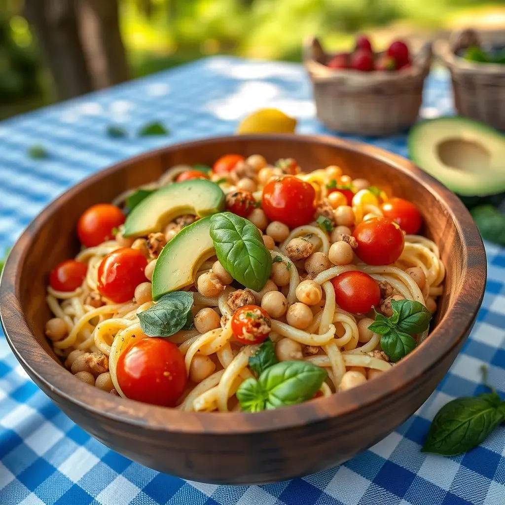 Amazing Mediterranean Pasta Salad with Avocado Recipe