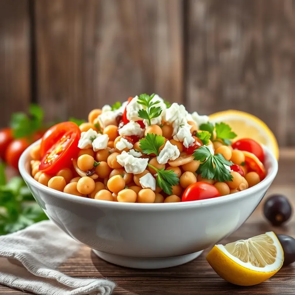 Amazing Mediterranean Pasta Salad with Chickpeas Recipe