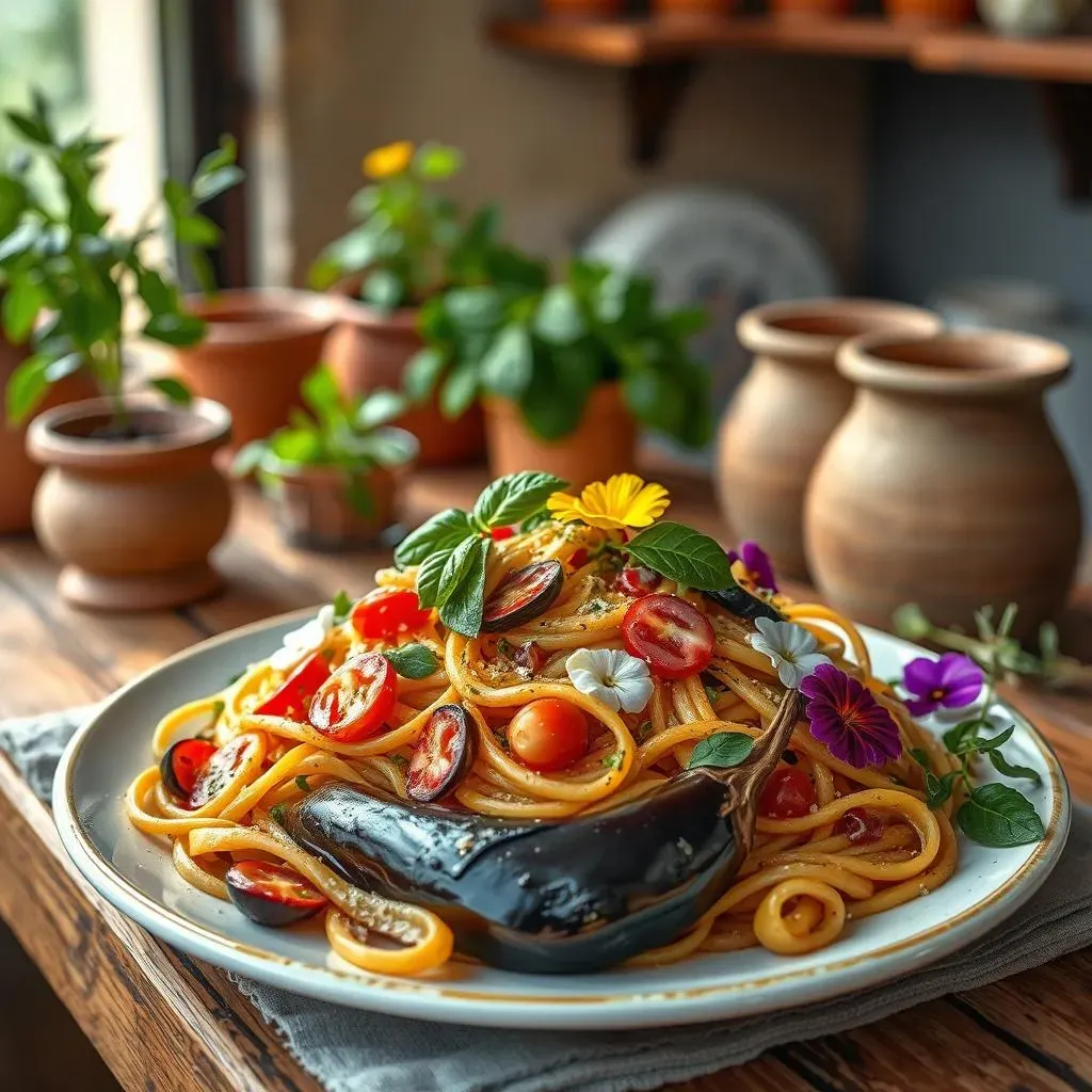 Ultimate Mediterranean Pasta Salad with Eggplant Recipe